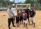 Kapospol Pelabuhan di Boven Digoel Ajak Generasi Muda Berprestasi Melalui Olahraga