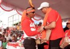 Kemeriahan Karnaval Nusantara HUT ke-79 RI di Mappi yang Dipimpin Dr. Michael R. Gomar