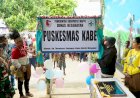 Pj. Bupati Mappi Resmikan Gedung Puskesmas Kabe dan Tinjau Fasilitas Lain di Distrik Minyamur