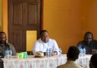 Kunker Bupati Boven Digoel Hengki Yaluwo di Distrik Ki Gelar Diskusi Terbuka Bersama Masyarakat