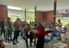 Kodim 1711 Boven Digoel Gelar Baksos Donor Darah Dalam Rangka HUT ke-79 TNI