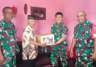Dandim Boven Digoel Serahkan Bantuan Sosial kepada Purnawirawan Dalam Rangka HUT TNI ke-79