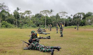 Kodim Boven Digoel Gelar Latbakjatri Semester II TA 2024