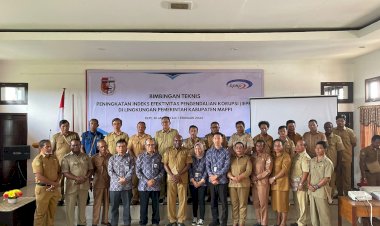 Detail Suasana Bimbingan Teknis Peningkatan IEPK di Kabupaten Mappi