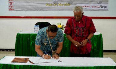 Cerita di Balik MoU Trigana Air dan Mappi: Upaya Menekan Inflasi dan Bantu OAP