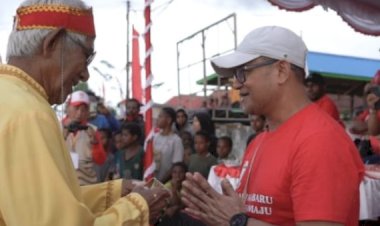 Mappi Berwarna: Karnaval Nusantara Memeriahkan HUT ke-79 RI di Bawah Kepemimpinan Dr. Michael R. Gomar