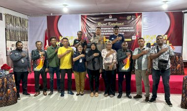 KPUD Boven Digoel Bahas Desain Surat Suara dan Aksesibilitas Pemilih