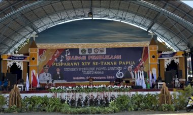 Pesparawi XIV se Tanah Papua di Provinsi Papua Selatan