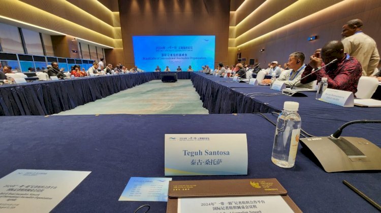 Roundtable of International Journalist Organizations di Chongqing, Tiongkok. Foto: Dok pribadi.i