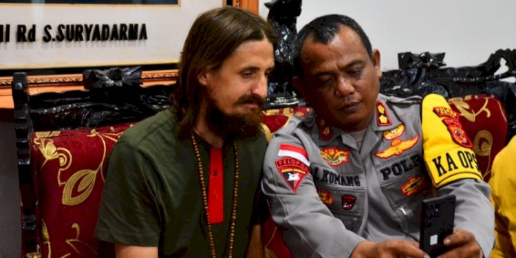  Pilot Susi Air, Philip Mark Mehrtens tiba di Lanud Halim Perdanakusuma, Jakarta, Sabtu (21/9)/Ist