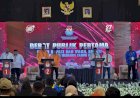 Debat Pertama Cabub dan Cawabub Kabupaten Merauke