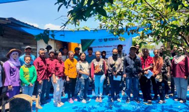 Melalui Program Dana Padanan Kedaireka, Universitas Musamus Bersama Dinas Ketahanan Pangan, Peternakan dan Kesehatan Hewan Mendampingi Masyarakat Lokal Pembuatan Pakan Silase