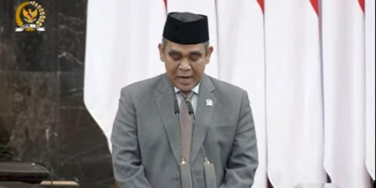 Tangkapan layar Ketua MPR Ahmad Muzani/RMOL ok
