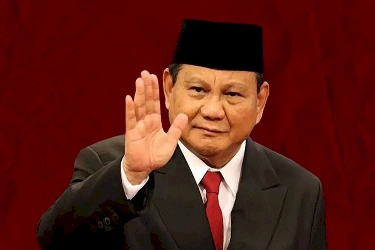 Persiden RI  terpilih Prabowo Subianto 2024-2029/IST