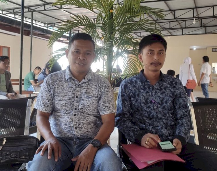 Kuasa Hukum PT. Mancaraya Agro Mandiri, Albert Fransstio dan Mardin.