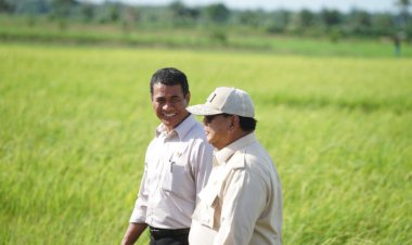 Kunjungan Kerja Perdana Presiden Prabowo Subianto di Merauke, Papua Selatan, Meninjau Program Ketahanan Pangan Nasional
