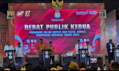 Debat Kedua Calon Bupati dan Wakil Bupati Kabupaten Merauke : Rakyat Yang Tentukan Pemimpin