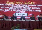 KPU Kota Sorong Gelar Rapat Pleno Terbuka Rekapitulasi Pilkada 2024