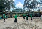 Peringati Hari Persit Kartika Chandra Kirana Cabang Boven Digoel XXXVII Kodim 1711/BVD Gelar Pertandingan Bola Voli