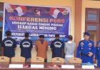 Pol Airud Polda Papua Barat Tangkap 5 Penambang Ilegal di Raja Ampat
