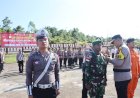 Polres Boven Digoel Gelar Apel Gelar Pasukan Operasi Lilin Cartenz 2024 Dalam Rangka Pengamanan Nataru