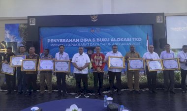 Penyerahan DIPA Papua Barat Daya, Pj Gubenur : Perintah Presiden Satu Rupiah Harus di Pertanggungjawabkan