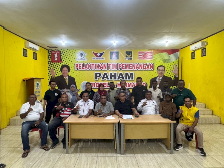 Tim Pemenagan Petronela Kambuaya dan Hermanto Suaib (PAHAM). 