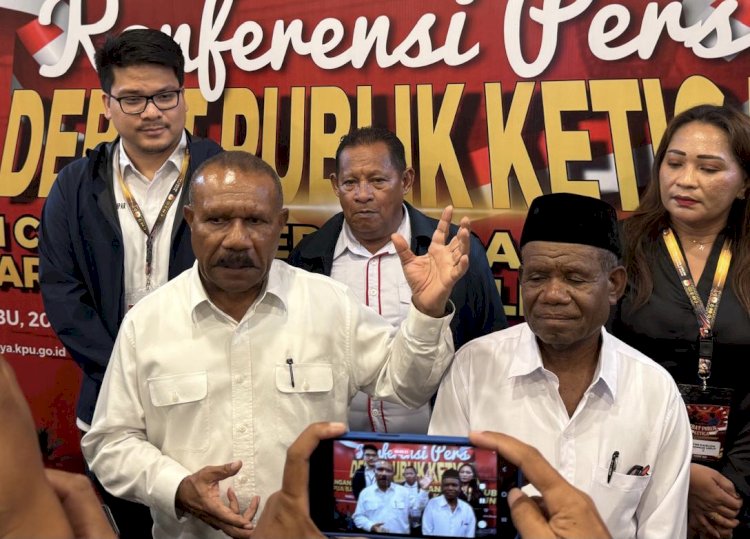 Pasangan Calon Gubernur dan Wakil Gubernur Papua Barat Daya, Gabriel Assem dan Lukman Wugaje. (Istimewa) 