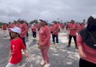 Kemeriahan “Jalan Sehat” KPU Mappi: Warga Kepi Antusias Sambut Pilkada 2024