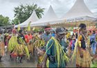 Meriahkan HUT Kota Merauke ke 123, Pemkab Adakan Pawai Budaya Nusantara
