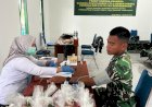 Prajurit Yonif TP 803/KYK Berbagi Kehidupan melalui Donor Darah di Boven Digoel