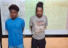 Dua Tersangka Pelaku Curanmor Dijalan Sampah. Di Aman Dimapolres Jayapura