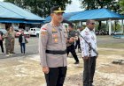 Jelang Putusan MK Pilkada Boven Digoel, Kapolres Pimpinan Apel Gabungan TNI-Polri dan Pemda