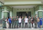 Yonif TP 803/KYK di Boven Digoel, Sambut Hangat Kunjungan Cabang BRI Merauke