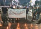 Soroti Kinerja Kasat Lantas Polres Kabupaten Sukabumi, PP-PMI gelar aksi Bakar Lilin di mabes polri