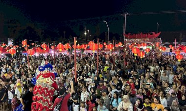 Merauke Chinatown Festival 2025 Berakhir Meriah, Ribuan Warga Padati Lapangan Mandala