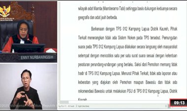 Kabupaten Jayapura Tidak Ada PSU, KPU Diminta Perbaiki Surat Keputusan
