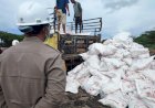 Karantina Papua Selatan Musnahkan 12 Ton Daging Ayam Tidak Layak Konsumsi
