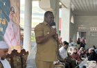 Safari Ramadan di Masjid Al-Falah: Bupati Merauke Ajak Masyarakat Bangun Daerah, Bantuan Disalurkan