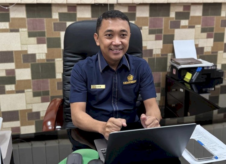 Kepala Kantor Pelayanan Kekayaan Negara dan Lelang (KPKNL) Sorong, Evan Widyatama. 