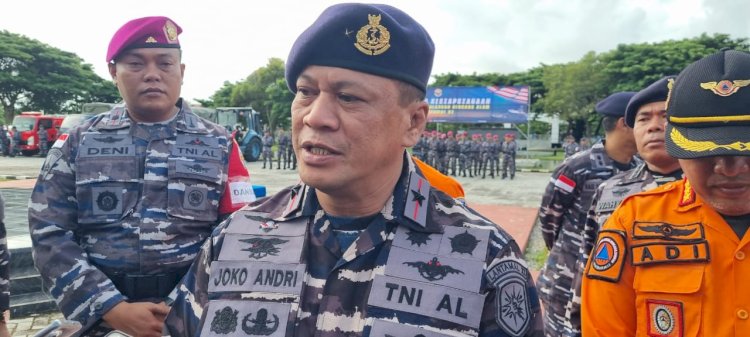 Komandan Lantamal XI Merauke, Laksamana Pertama TNI Joko Andriyanto, S.T., M.Tr.Hanla., M.A.P 