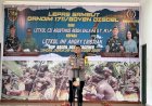 Lepas Sambut Dandim 1711/BVD, Kapolres Boven Digoel Harapkan Sinergi TNI-Polri Terus Terjalin