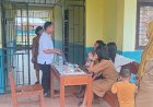 Peduli Generasi Sehat, Dokkes Polres Boven Digoel Gelar Pemeriksaan di Sekolah