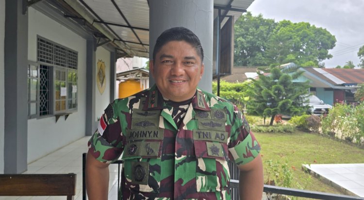Dandim 1707/Merauke, Letkol Inf Johny  Nofriady