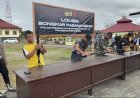 Lomba Bongkar Pasang Senjata Api Meriahkan HUT Bhayangkara ke-79 di Boven Digoel