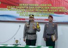 Kapolres Boven Digoel Pimpin Sertijab Kapolsek Waropko dan Pengukuhan Sejumlah Pejabat Polres