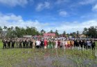 Polsek Kimaam gelar syukuran HUT Bhayangkara ke-79 bersama Kapolres Merauke