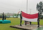 Kodim 1711/Boven Digoel Gelar Upacara Bendera Mingguan
