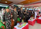 Upacara Pengibaran Bendera, Dandim Boven Digoel: Momentum HUT RI ke-80 Pererat Persatuan dan Kesatuan