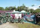 Yonif TP 803/KYK Gelar Karya Bakti Sambut HUT ke-1, Perkuat Hubungan TNI dan Masyarakat
